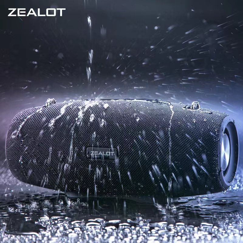 Holy Stone Drone Hs175 - Zealot S67 Wireless Speaker WithShoulder Strap,Outdoor,Waterproof,Portable