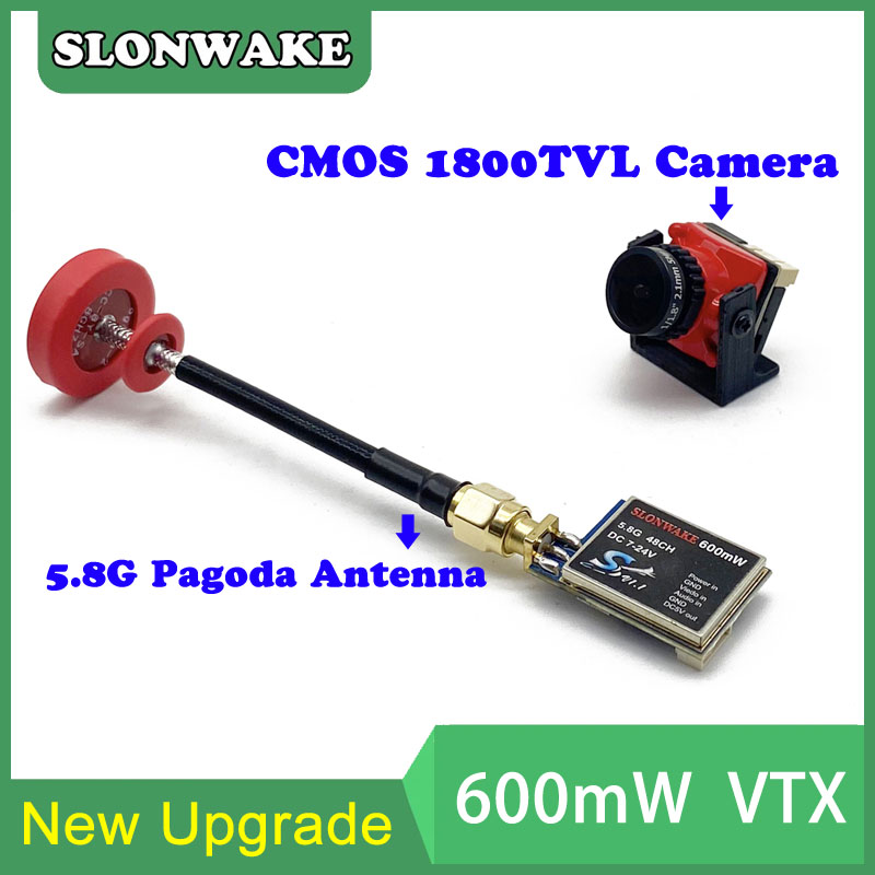 Ready to use 5.8G 48CH 600mW v - Drone Racing Camera ulasan dan harga