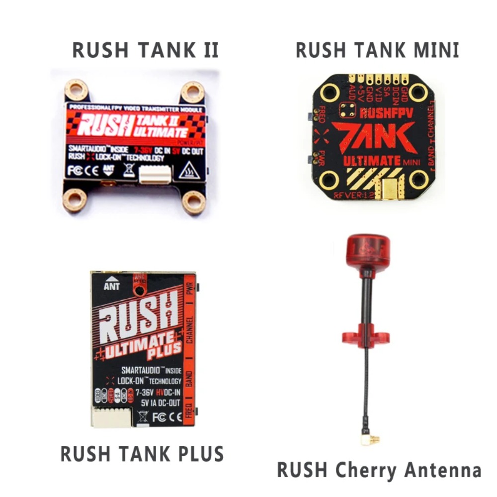 RUSH TANK Ultimate II/Mini/PLU - Drone Racing Antenna ulasan dan harga